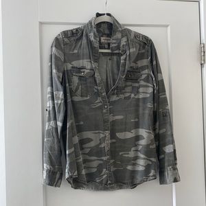 Express boyfriend button down